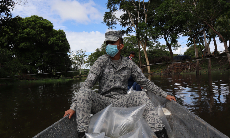 El río Grande del Magdalena recibió más 300 mil alevinos con el apoyo de su Fuerza Aérea Colombiana