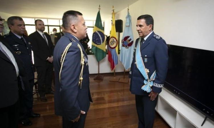 Reconocimiento a la cooperación entre las Fuerzas Aéreas de Colombia y Brasil 