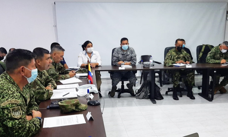 Fuerza Aérea participó en consejo de seguridad de Putumayo