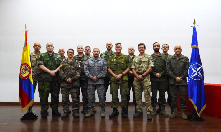 Culminó preparación del primer Grupo móvil de Entrenamiento MTT en Colombia, en el marco de la cooperación con OTAN 