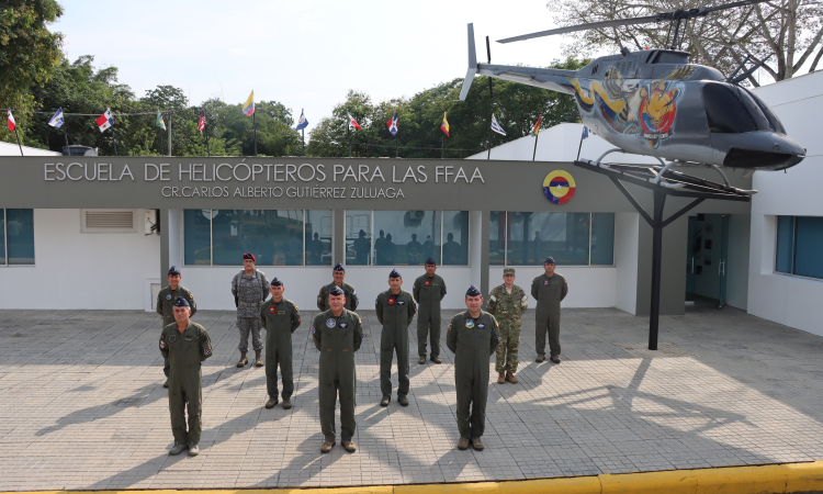 Visita de la Fuerza Aérea Argentina al CACOM 4