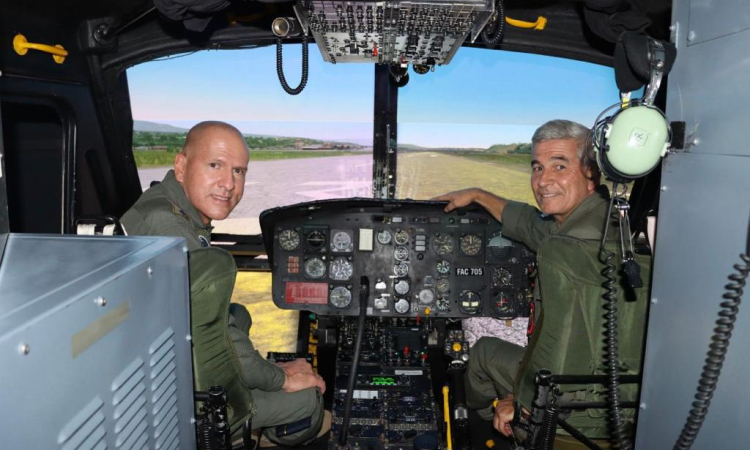 Exitosa visita geoestratégica entre la Fuerza Aérea Colombiana y la Fuerza Aérea Argentina