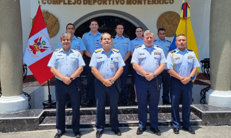 Fuerzas Aéreas de Colombia y Perú afianzan lazos de cooperación