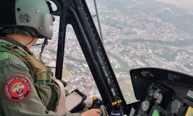 Aumentan las operaciones de vigilancia y reconocimiento  aéreo en el suroriente del país