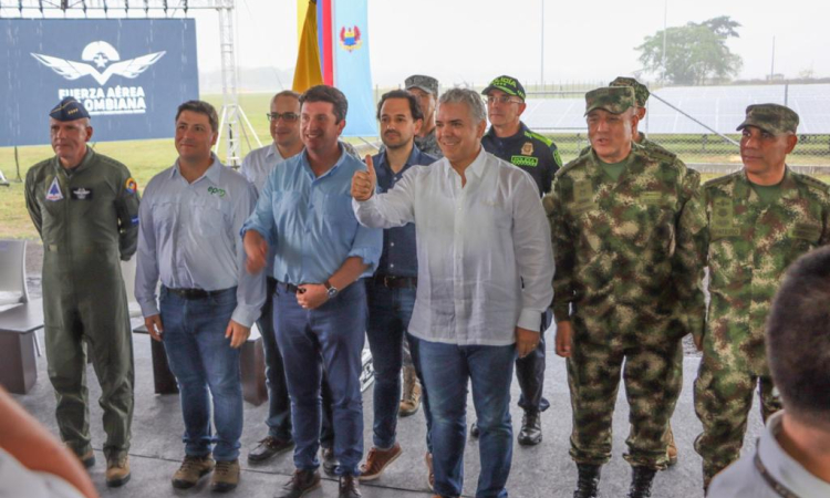 Bases de la Fuerza Aérea Colombiana implementan solución solar de EPM