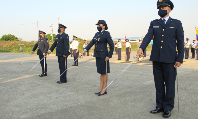Ceremonia de ascenso de Suboficiales en el Grupo Aéreo del Casanare