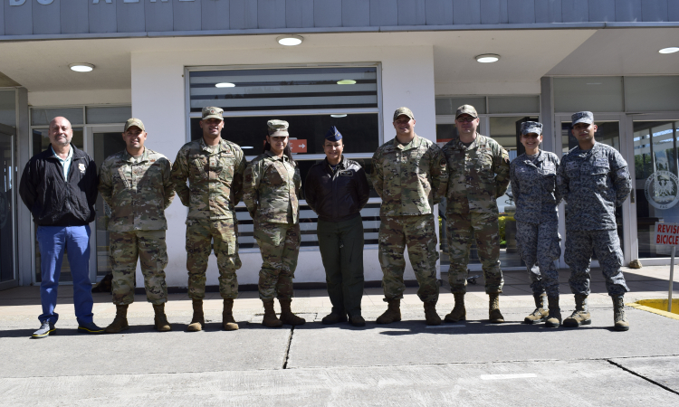 Academia Interamericana de las Fuerzas Aéreas - IAAFA visita el CAMAN