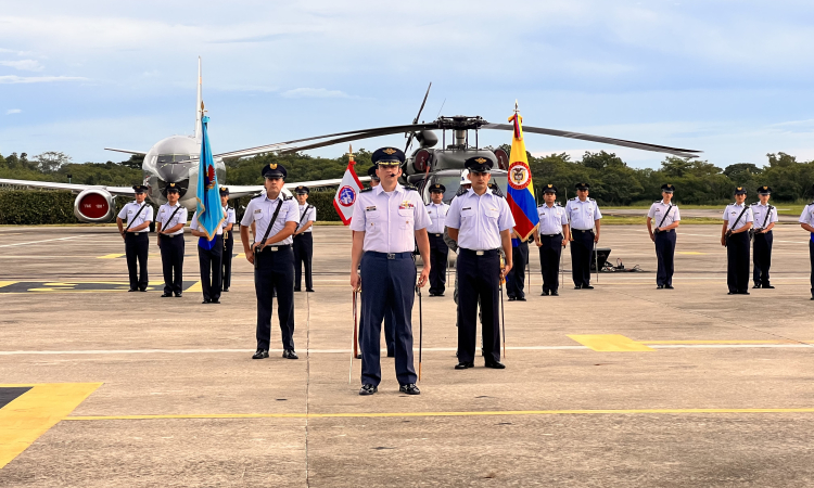 Ceremonia militar Aniversario Grupo Aéreo del Casanare, 12 años en el corazón del llano 