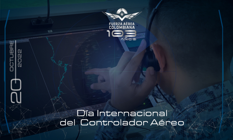 Reconocimiento a los Controladores Aéreos de su Fuerza Aérea Colombiana