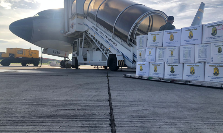 CATAM continúa transportando  ayudas humanitarias en medio de la ola invernal 