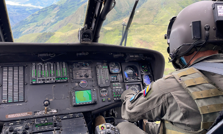 Fuerza Aérea intensifica misiones de control y vigilancia sobre las principales vías del departamento del Casanare