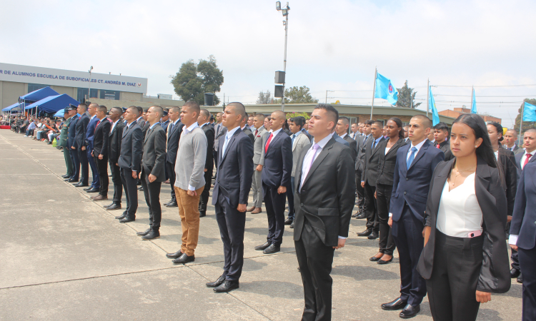 237 Aspirantes inician su formación como Suboficiales de la Fuerza Aérea Colombiana 