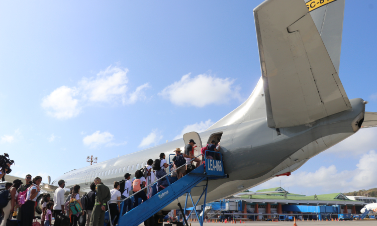   Más de 500 personas movilizadas al Departamento de Antioquia por la Fuerza Aérea