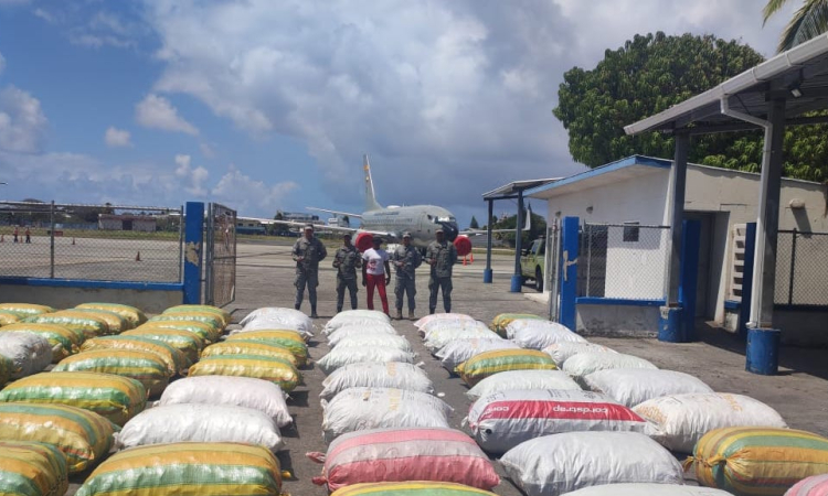 1.9 toneladas de tapas, fueron evacuadas de San Andrés Isla