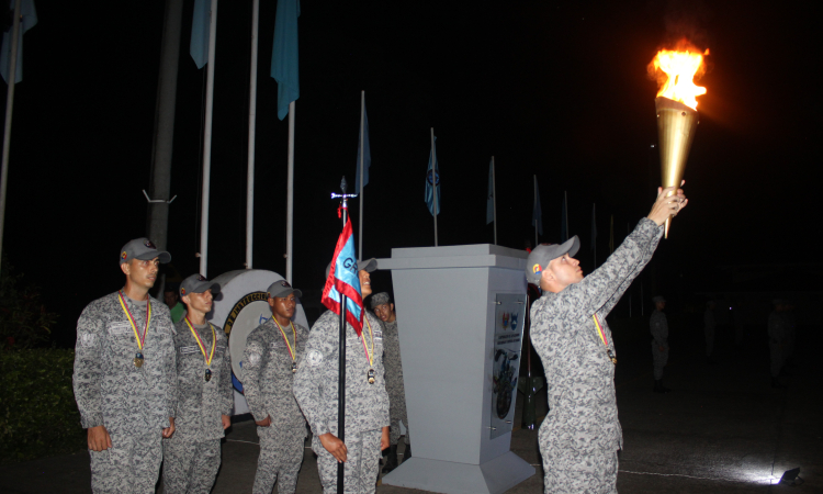Se conmemora 96 años de la especialidad de Seguridad y Defensa de Bases con Campeonato de Capacidades Militares