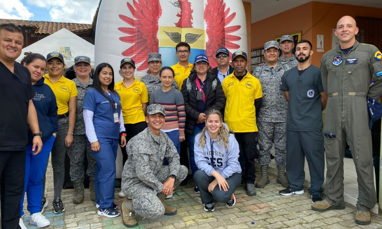 Jornada de salud y bienestar liderada por su Fuerza Aérea, benefició a comunidad de San Pedro de los Milagros