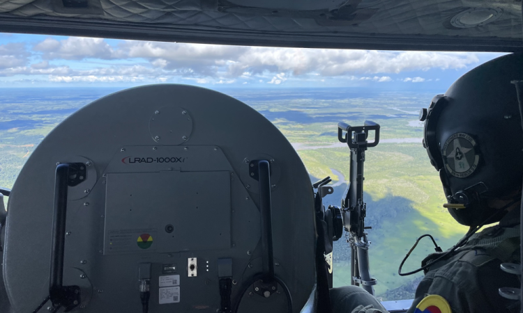 Con misiones de perifoneo aéreo, continúa la búsqueda de la aeronave desaparecida en Guaviare