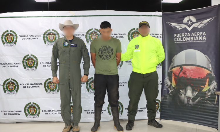 Detenido alias ‘Mochilas’ presunto integrante del GAO-r en Mapiripán, Meta