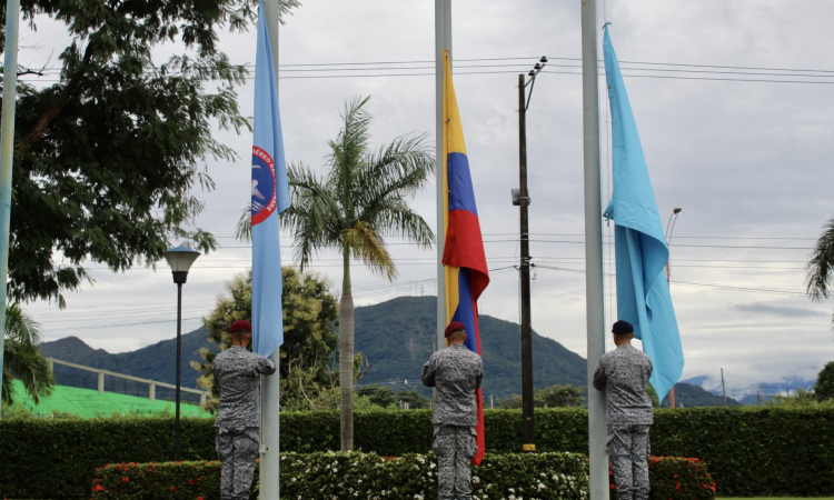 Grupo Aéreo del Casanare honró el Día de los Héroes de la Nación y sus Familias 