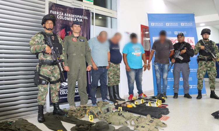 Operación en contra del narcotráfico en el centro del Tolima, deja como resultado cinco capturados