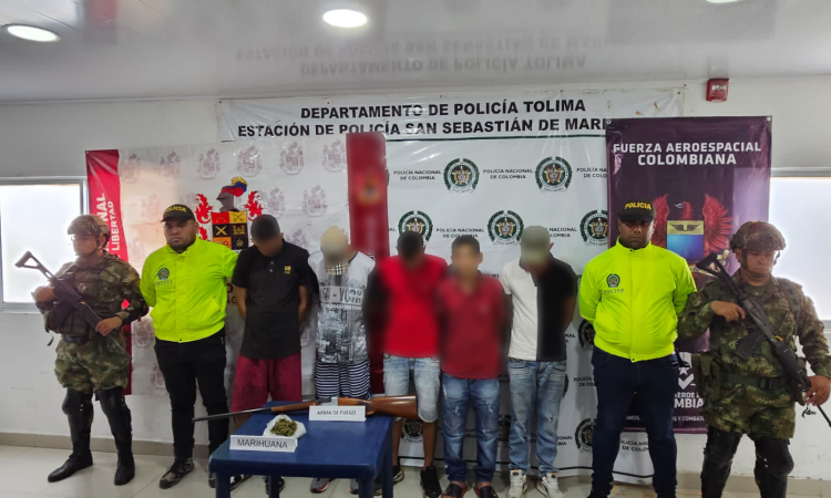 Desarticulado Grupo de Delincuencia Común Organizada “Los Cole”, en Mariquita, Tolima