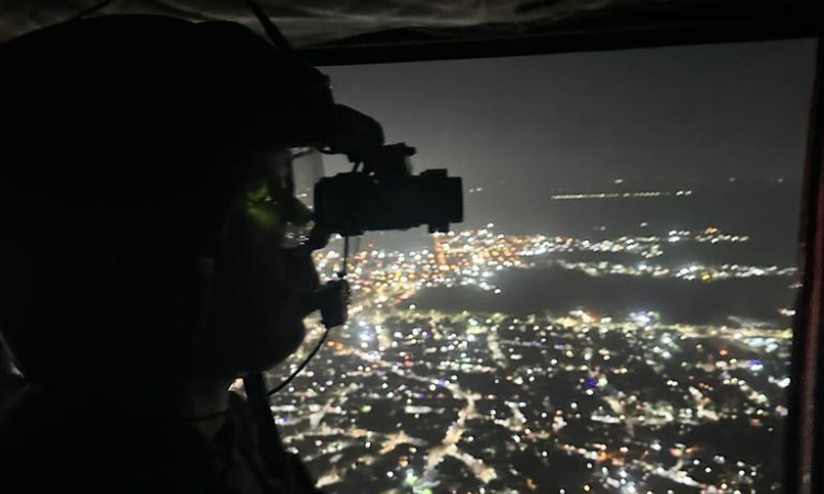El Caribe colombiano mantiene sus misiones de reconocimiento y vigilancia desde el aire 