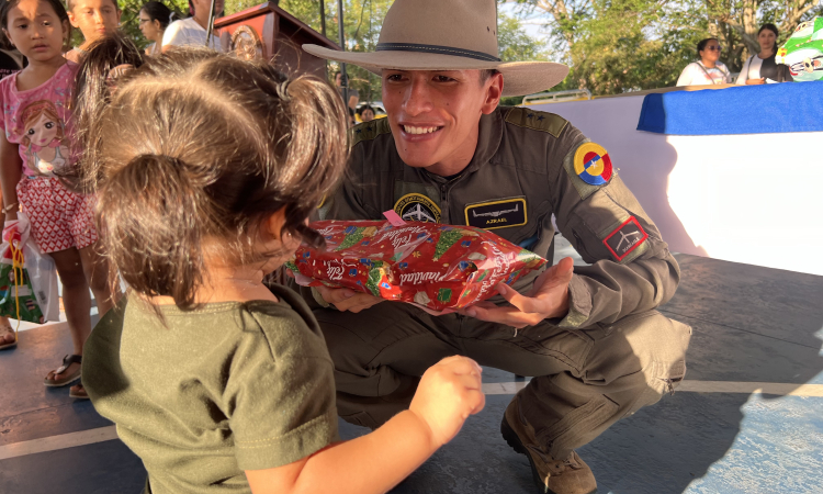 Operación Gratitud llevó alegría y diversión a los niños y niñas de Yopal