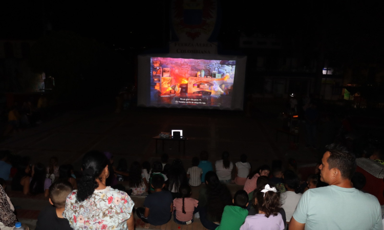 Experiencia cinematográfica en Icononzo para fortalecer los vínculos y sana convivencia