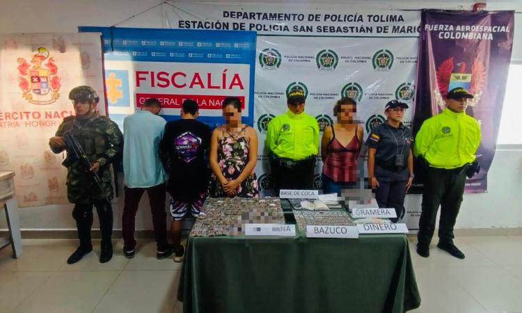 Desarticulada red de narcotráfico en Mariquita, Tolima