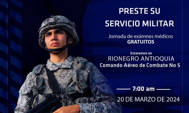 Jóvenes, esta es la oportunidad de prestar el servicio militar en la Fuerza Aeroespacial Colombiana 