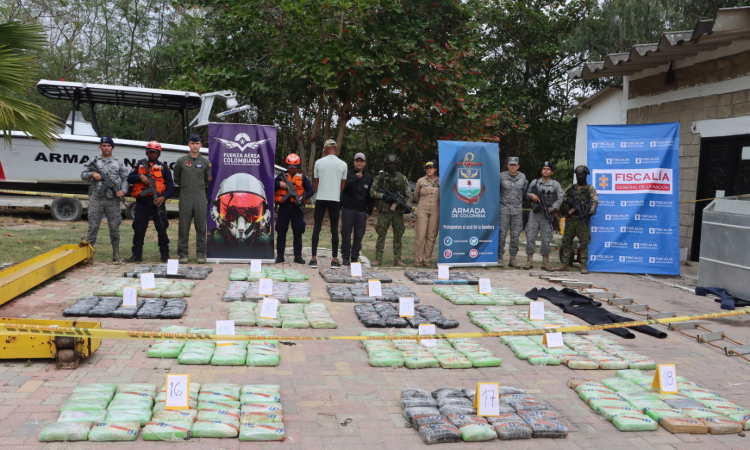 459 kilogramos de cocaína fueron incautadas sobre el río Magdalena