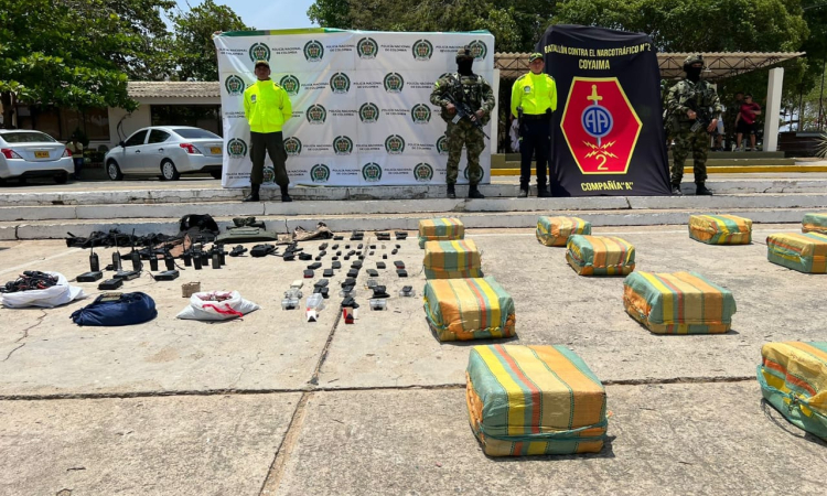 Centro de acopio de drogas ilícitas fue encontrado y destruído en Maicao, La Guajira