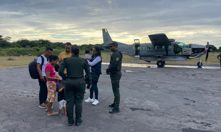 En aeronave C-208 Caravan fue trasladada menor indígena hasta Yopal, Casanare.