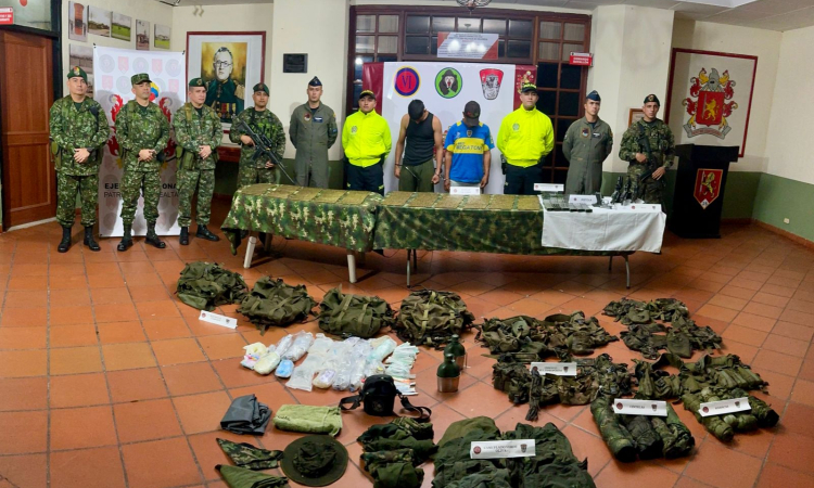 Operación militar deja como resultado dos capturados y un  sometido en Putumayo