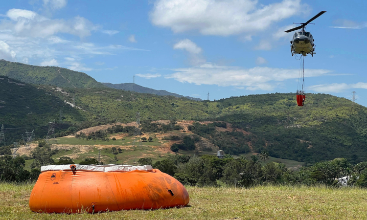 Continúan los esfuerzos para extinguir incendio forestal en Ocaña, Norte de Santander