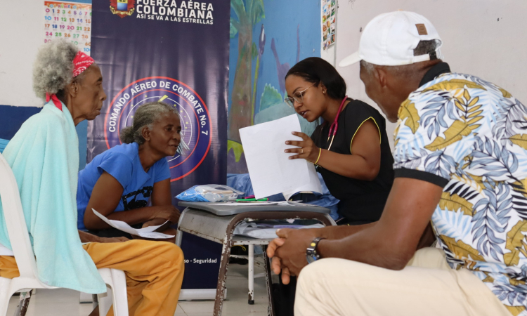 Más de 2.300 atenciones médicas gratuita beneficiaron a la población de Tumaco