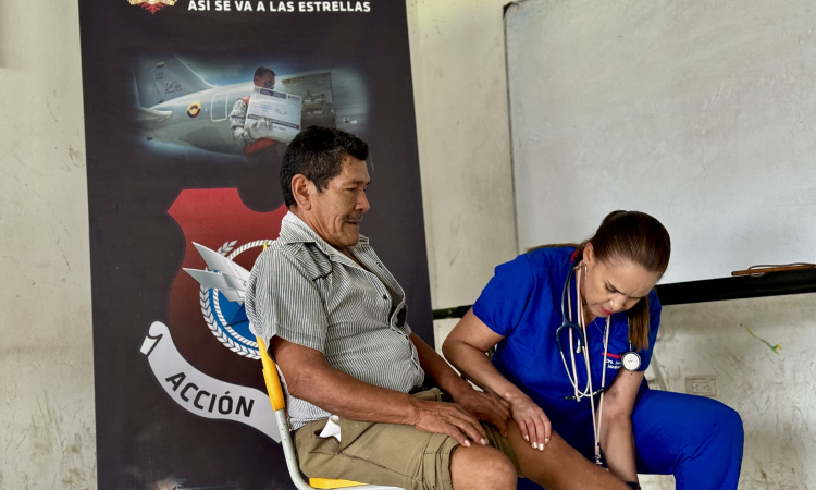 Actividad de Asistencia Médica y Humanitaria benefició a la población de Solano, Caquetá