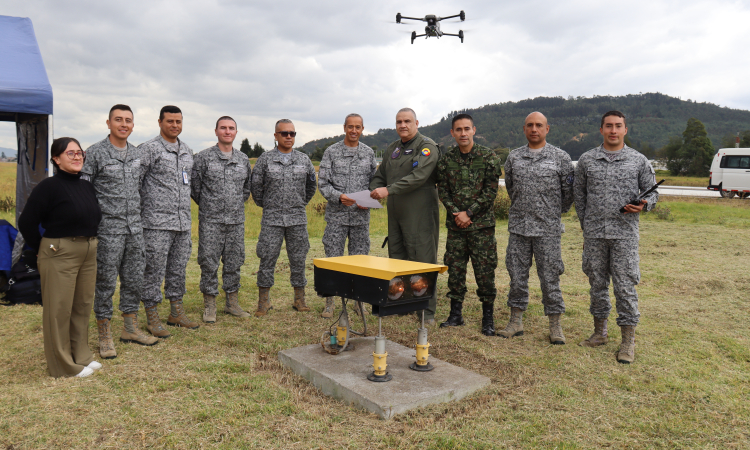 Colombia marca un hito en la aviación de estado 