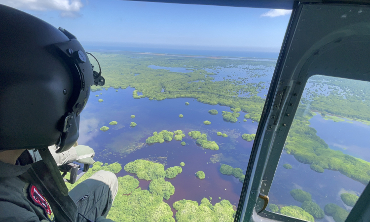 Monitoreo aéreo para la conservación ambiental en la Vía Parque Isla Salamanca