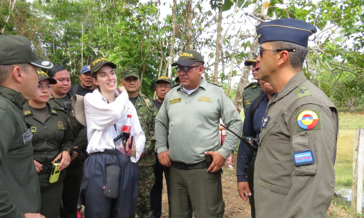 EExExhaustiva búsqueda en la Amazonía colombiana: fue encontrada turista española