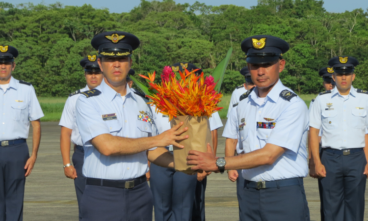 Desde Leticia se conmemora los 105 años de la Fuerza Aérea Colombiana