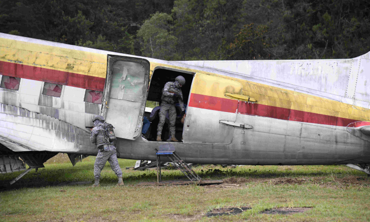 Fuerza Aeroespacial Colombiana participa en Simulacro de Emergencia Aérea