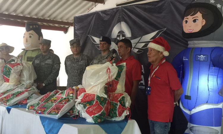 Un día con la Fuerza Aeroespacial en la vereda Apiay de Villavicencio