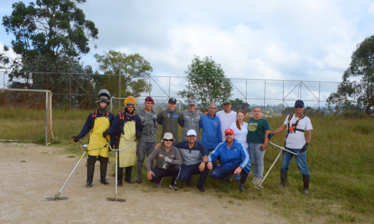 Escenario Deportivo en Rionegro, Antioquia es renovado para la Comunidad