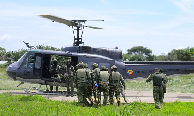 Exitosos traslados aeromédicos permitieron salvar la vida de tres hombres en Caquetá