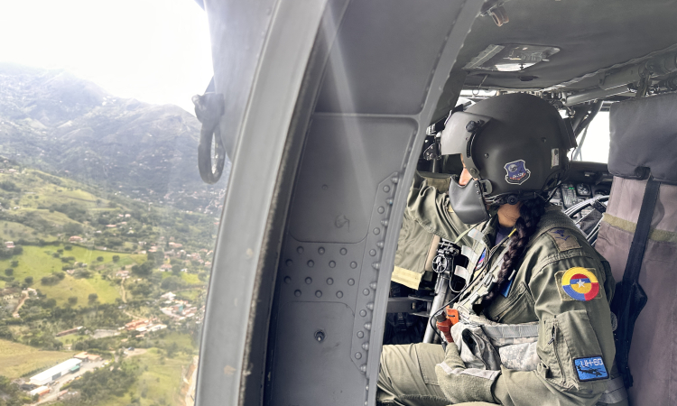 Las vías del occidente del país son custodiadas por la Fuerza Aeroespacial