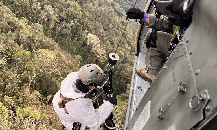 Víctimas mortales del accidente en Antioquia fueron extraídos por la Fuerza Aeroespacia