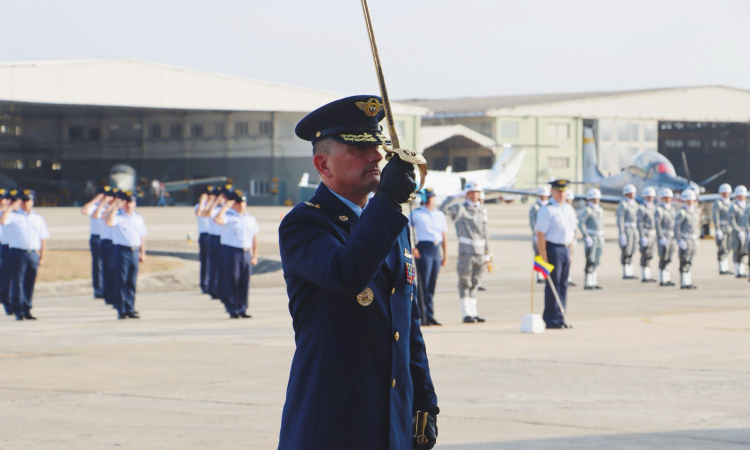 Nuevo Comandante en CACOM 3, Unidad Aérea que protege la región Caribe colombiana