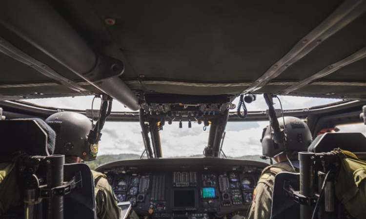 Capacidades de la Fuerza Aeroespacial desplegadas por la seguridad de Chocó