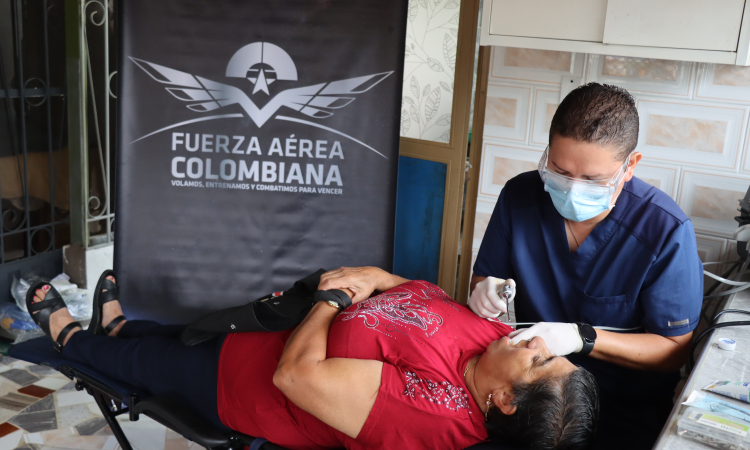 Familias rurales del Tolima recibieron asistencia médica humanitaria